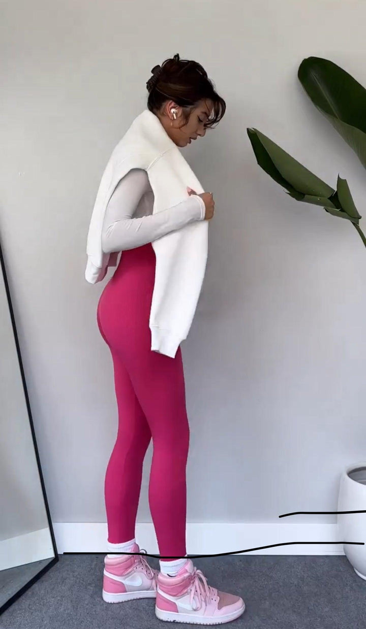 Leggings costine elasticizzato Rosy - Noemi Boutique Shop